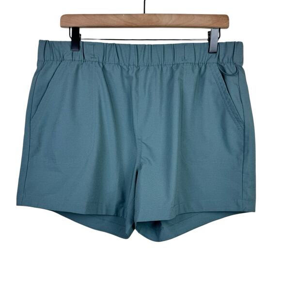 Eddie Bauer Gray Guide Ripstop Moisture Wicking Pull On Outdoor Athletic Shorts - Picture 1 of 7